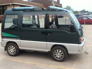 Illustration for article titled Double Sunroof AWD Kei Van? Neat. Also CP.
